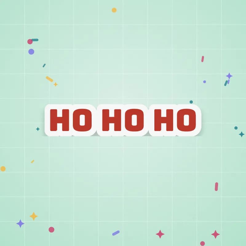 Ho Ho Ho cut file preview