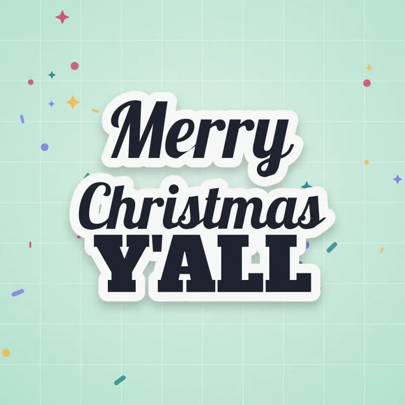 Merry Christmas Y'all preview
