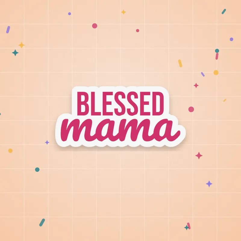 Blessed Mama cut file preview