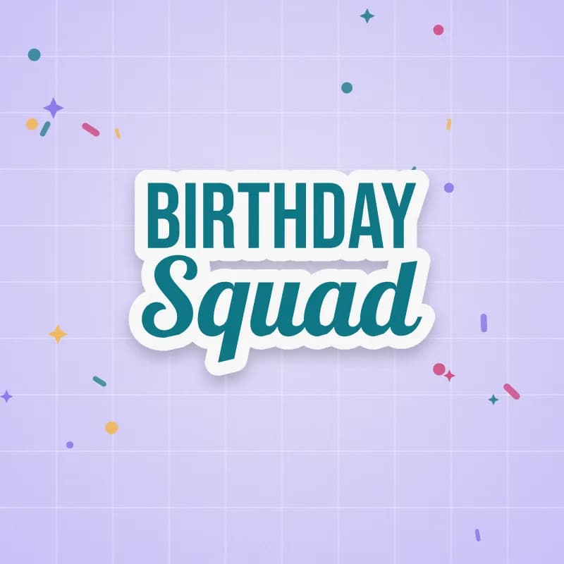 Birthday Squad cut file preview