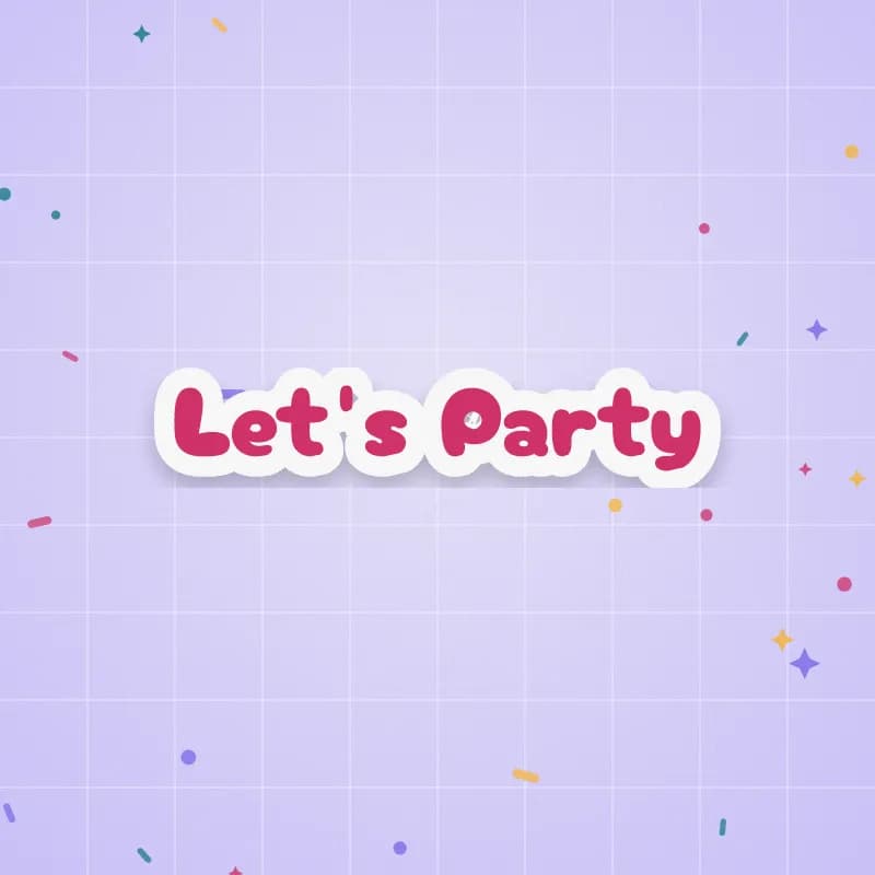 Let's Party cut file preview