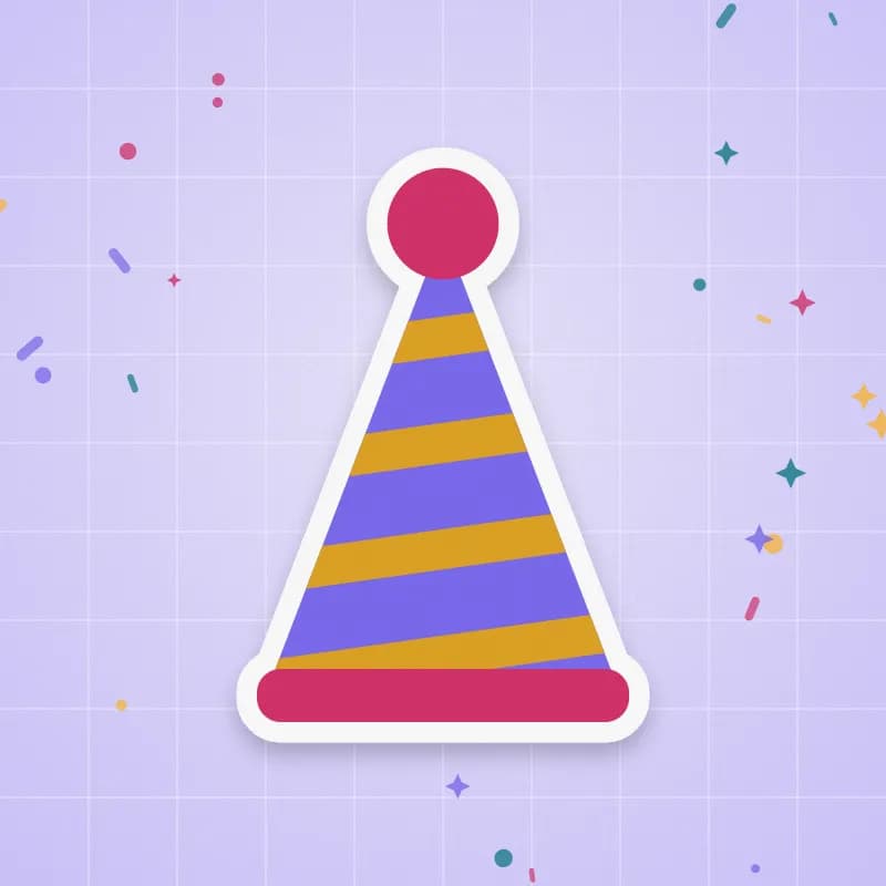 Party hat cut file preview
