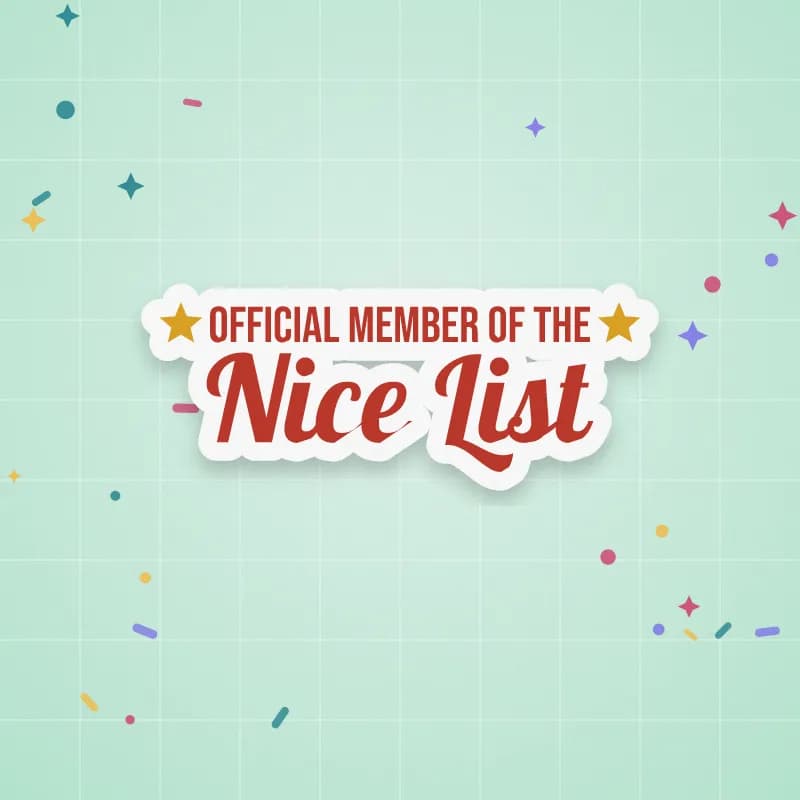 Official Member of the Nice List preview